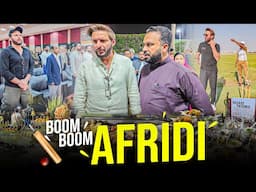 48 Hours with Shahid Afridi 🏏 Playing Cricket & Enjoying Food 😋 in Jeddah 🇸🇦