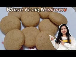 Delicious Wheat Flour Nankhatai Recipe | with Ghee | without Oven | Indian Cookies | Easy to Make