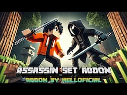 Weapons and Armor Set Mod - Assassin Set Addon Showcase | Mod Minecraft Pe 1.21