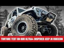 Jeep Rubicon Build Torture Test at Bald Mountain! Driving Line BUILDS Pt. 7