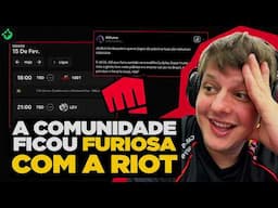 POLÊMICA nos HORÁRIOS DA LTA e a RIOT precisou MUDAR!