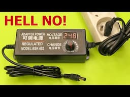 Amazing adjustable power supply? (3-24V 3A)