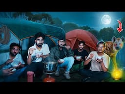 Night Camping In Dangerous Jungle - खतरनाक जानवर से सामना हो गया | मरते मरते बचे 😱