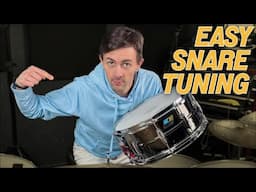 Tune ANY Snare Easily and Quickly