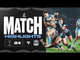 HIGHLIGHTS | Harlequins v Glasgow Warriors | Investec Champions Cup | Saturday 18 January 2025