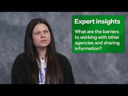 What are the barriers to working with other agencies and sharing information? | NSPCC Learning