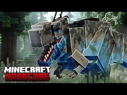 I'm TRAPPED in a Jurassic Rebirth Catastrophe In Hardcore Minecraft