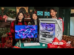 ASUS ROG | Peachietech's Workshop - Building the Ultimate Holiday Gaming PC