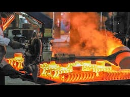 Making Process of Golf Club - Amazing Big Steel Forging Factory - Heavy Duty Metal Processing Method