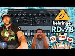 Behringer RD-78 Stop The Clones, We Give Up!! 😭 🙏 ☠️ SYNTH SAMURAI  is live!