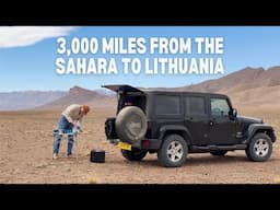 3,000 miles from Morocco to Lithuania