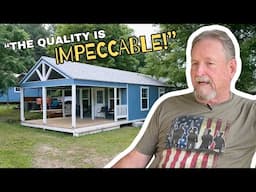 Customer Adds a 16x40 Shed Onto His East Texas Home