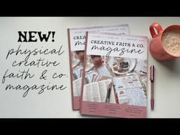 NEW Creative Faith & Co. Physical Magazine: FLIP Through