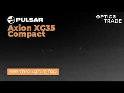 Roe Deer in dense fog with Pulsar Axion XG35 Compact | Optics Trade See Through