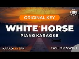 White Horse - Taylor Swift (Piano Karaoke)