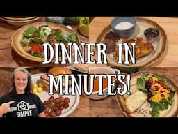 20 Minute Meal Ideas Your Family Will LOVE | Cheap & Easy Quick Dinners #homemadesimple #easymeals