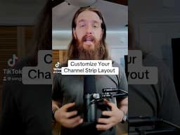How to customize your channel strips in Logic Pro mixer window #musicproduction #logicprox