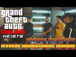 GTA 5 Online Heists - PS4 / Invasão Laboratórios Humane #Códigos de Acesso