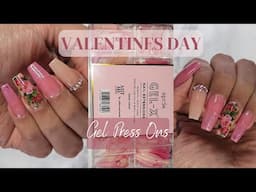 Valentines Day apres Gel Press On Nails