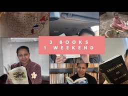 Reading Vlog | Finishing 3 Books in a Weekend | RunwrightReads