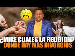 MIRE CUÁLES LA RELIGIÓN CON MÁS ALTOS ÍNDICES DE DIVORCIOS #noticiascristianas #parati