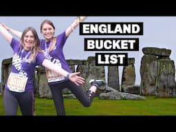 TICKING OFF MY ENGLAND BUCKET LIST | London, Wiltshire & Bath, England