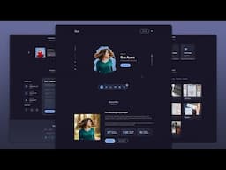 Design a Complete Responsive Personal Portfolio Website From Scratch 💼 - HTML, CSS & Javascript