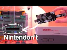 Nintendo NEVER Used This Expansion Port, So Modders Did