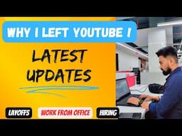 why I left YouTube 😔? IT Industry me ye kya chal raha hain 🥺 || Chandan Patel