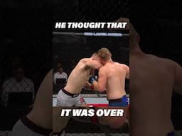 He Thought The Fight Was Over #ufc #mma #shorts