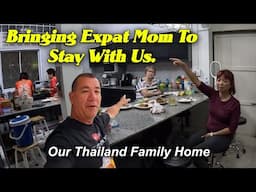 Expat Mom Will Stay With Us Thai Family Style In That Phanom. Her Room is set up Comfortably.