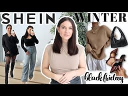 SHEIN WINTER HAUL:  Affordable Must Haves! BLACK FRIDAY !