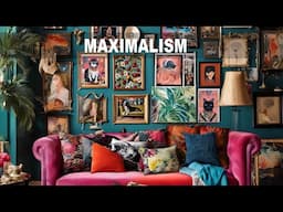 MAXIMALIST MARVELS - A DEEP DIVE INTO THE "MORE IS MORE" AESTHETIC