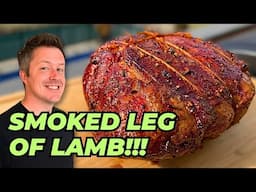 Easy SMOKED LEG OF LAMB!!! | Pellet Grill Smoked Boneless Leg of Lamb Recipe