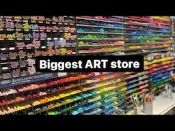 Biggest Art Store in Japan