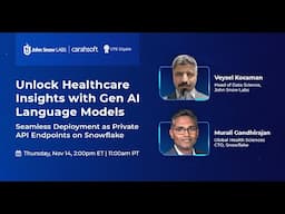 Unlock Healthcare Insights with Gen AI Language Models Seamless Deployment as Private API Endpoints