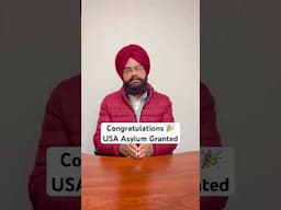 Congratulations 🎉 USA Asylum Granted #jaspreetsinghattorney