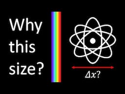 What determines the size of an atom?