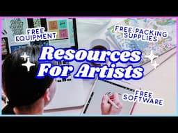 SAVE MONEY on your Art Businesses with these FREE Resources