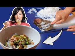 2-Ingredient Gluten-Free Noodles For Pennies BUT Are They GOOD? | Liang Fen 涼粉