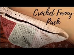 How To Crochet a Fanny Pack TUTORIAL