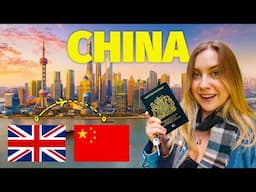 Goodbye UK! Flying to China for the First Time!