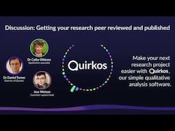 How to get qualitative research published in academic journals