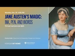 Jane Austen's Magic: Ink, Pen, and Words