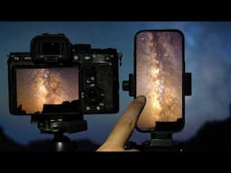 iPhone 16 vs $5,000 Camera for Milky Way Photography