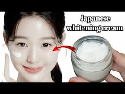 A Japanese recipe in seconds that whitens the face and body with snow white, which will make your sk