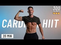 20 MIN CARDIO HIIT WORKOUT - Full Body, No Equipment