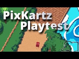 PixKartz Playtest - Test out my online racing game with me!