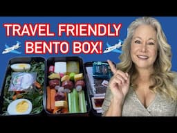 Healthy Air Travel Meals Make This Bento Box Airplane Meal With Me!