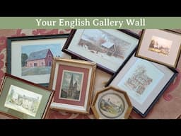 Curate and Hang an English Gallery Wall